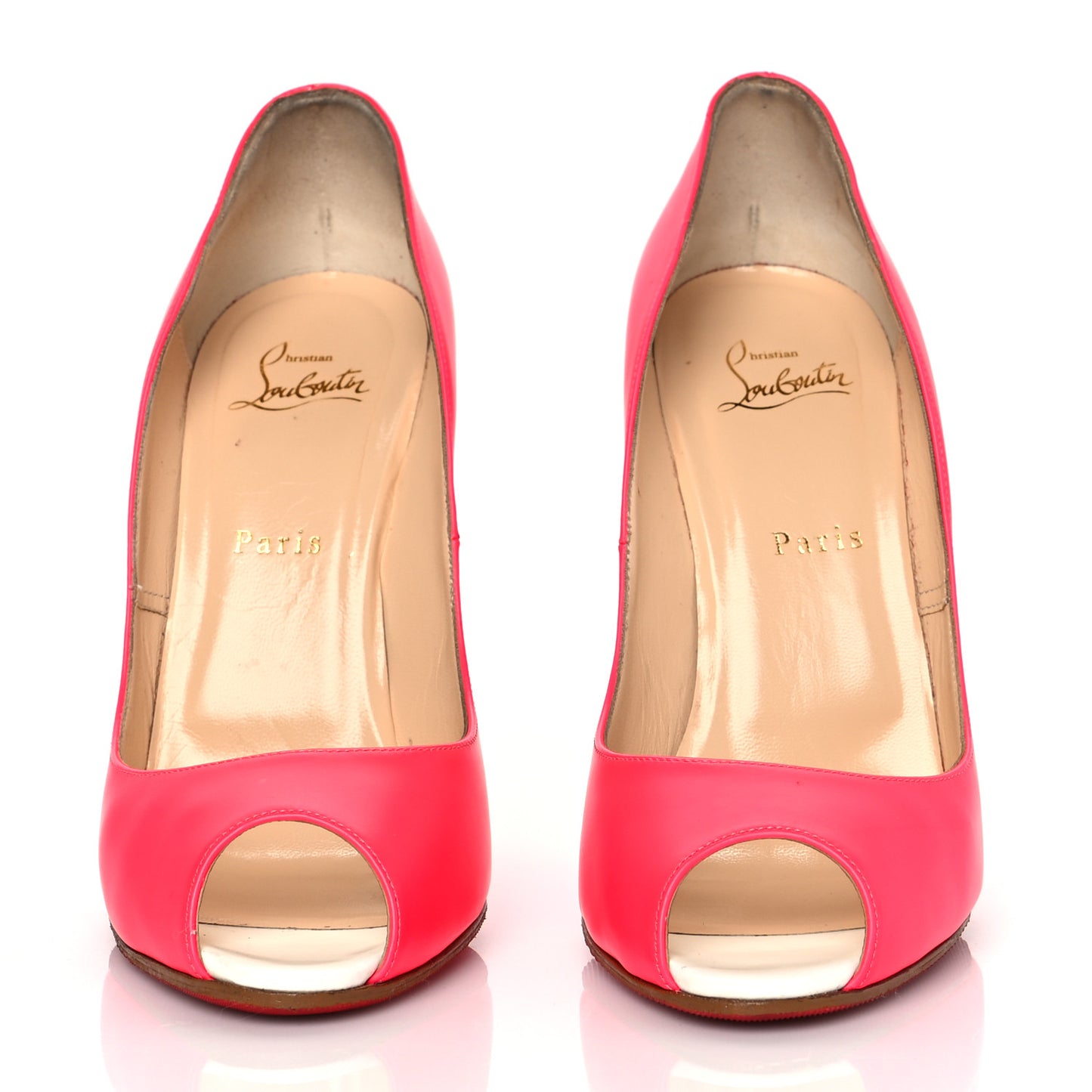 Jazz Calf Youpi 120 Pumps 40 Fuchsia White