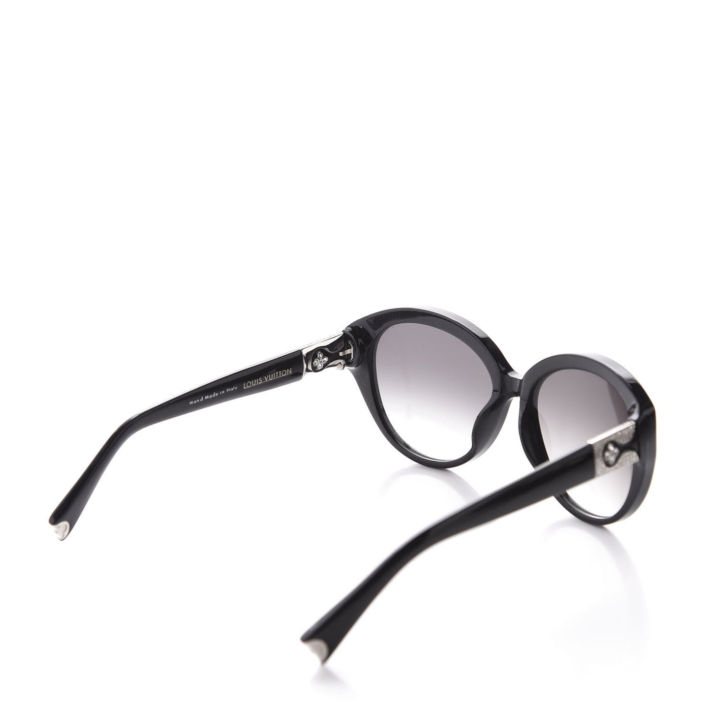 Strass Heather Cat Eye Sunglasses Z0594E Black