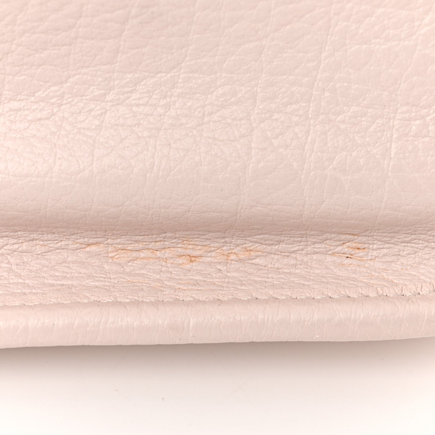 Calfskin Mademoiselle Shoulder Bag Light Pink