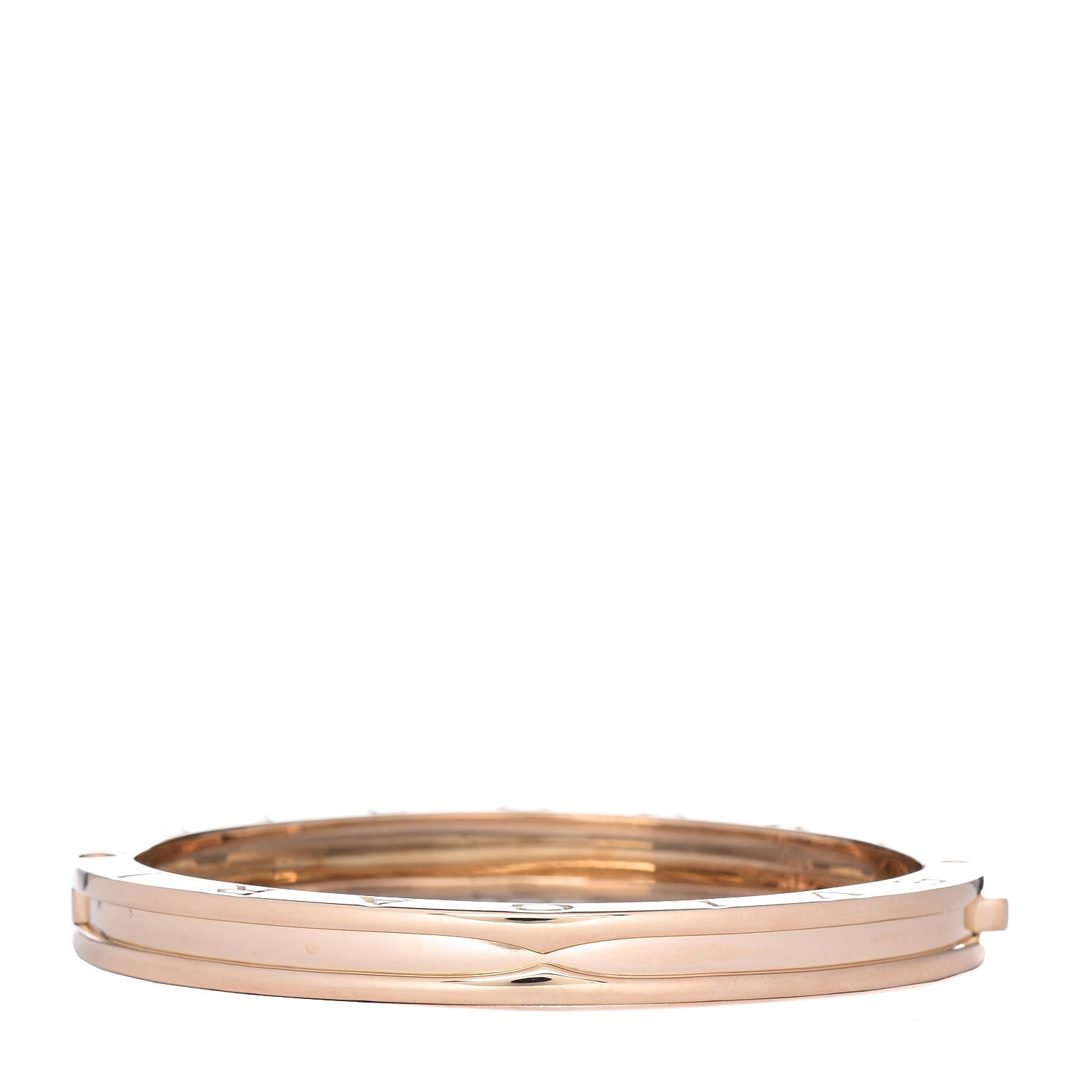 Bulgari 18K Yellow Gold B.Zero1 Bangle Bracelet 3 of 5