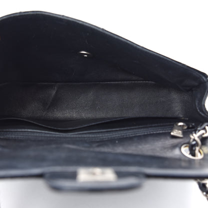 Chanel Patent Quilted Medium Single Flap Bag Black 5 of 9
