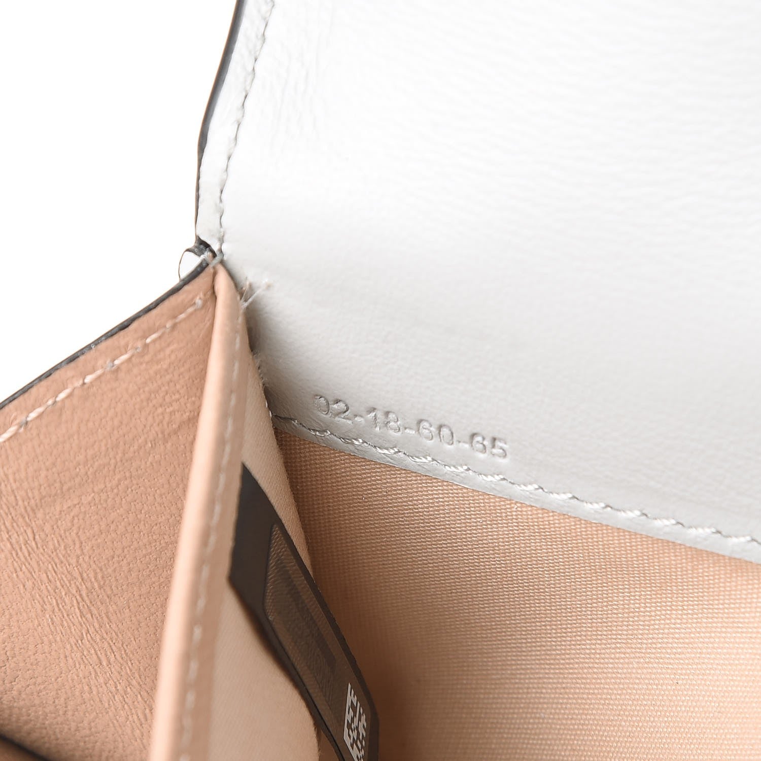 Chloe Calfskin Georgia Flap Wallet Airy Grey 7 of 9