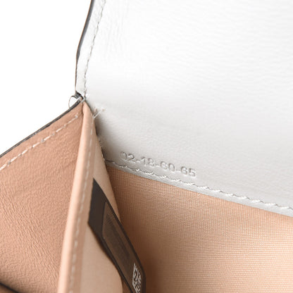 Chloe Calfskin Georgia Flap Wallet Airy Grey 7 of 9
