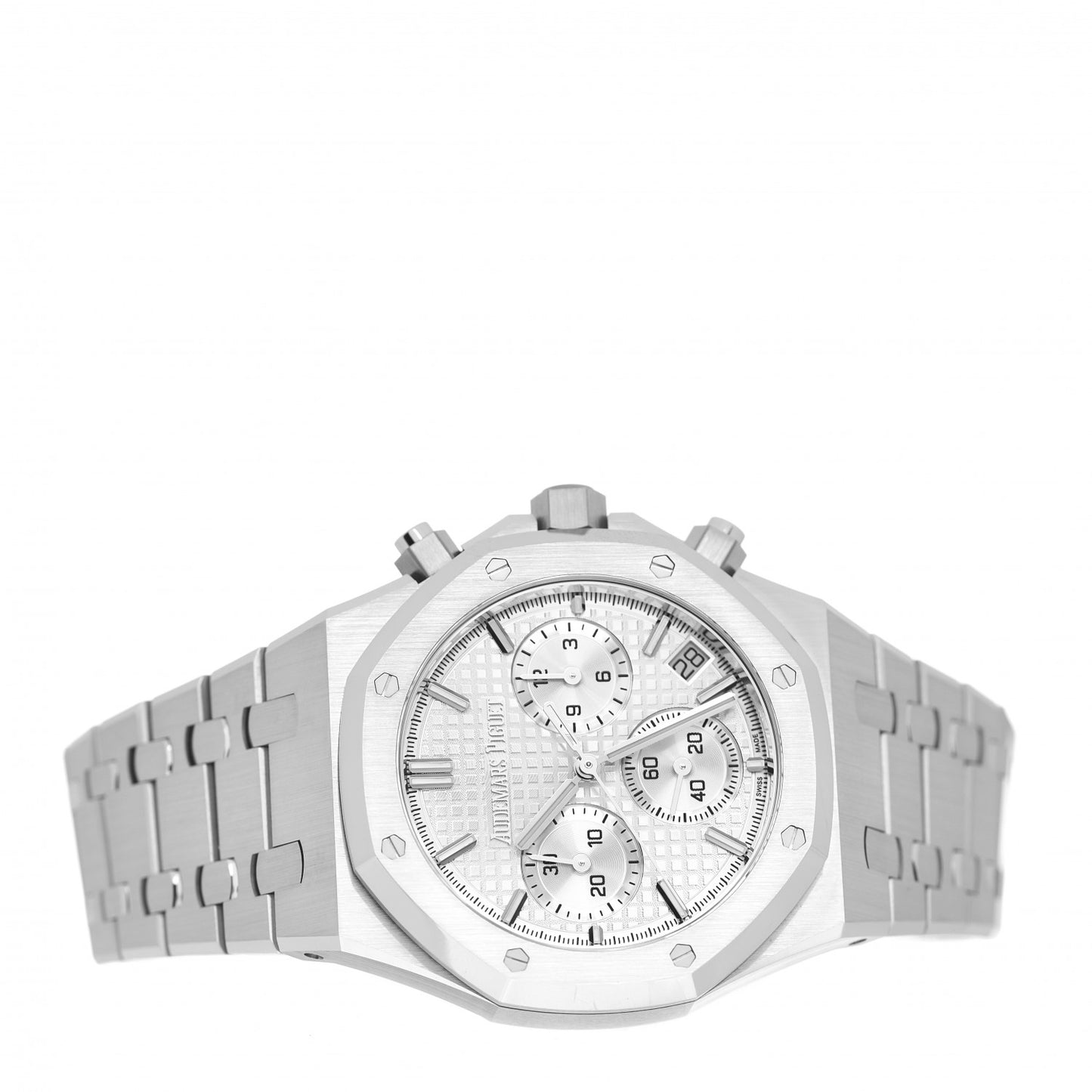 Stainless Steel 41mm Royal Oak Chronograph 50th Anniversary Automatic Watch 26240ST.OO.1320ST.03