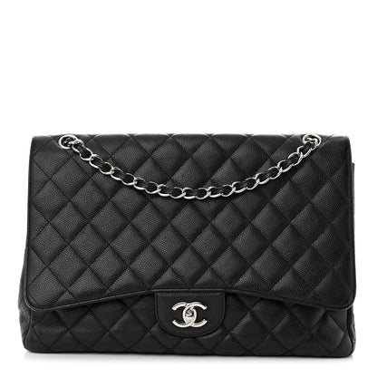 Chanel Caviar Quilted Maxi Single Flap Black 1 of 14