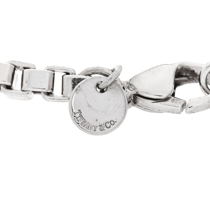 Tiffany Sterling Silver 4mm Venetian Link Bracelet 3 of 4