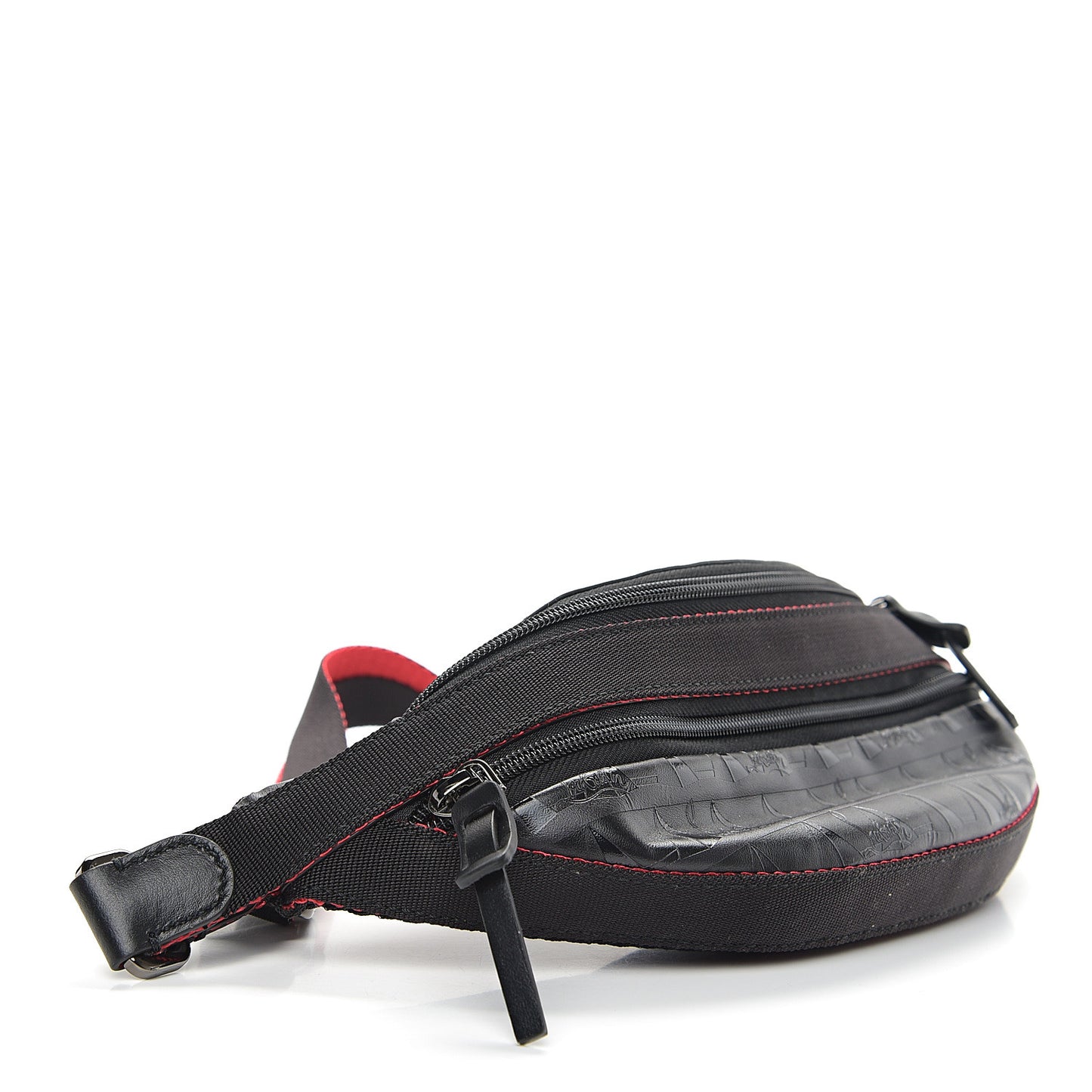 Calfskin Paris NYC Belt Bag Black
