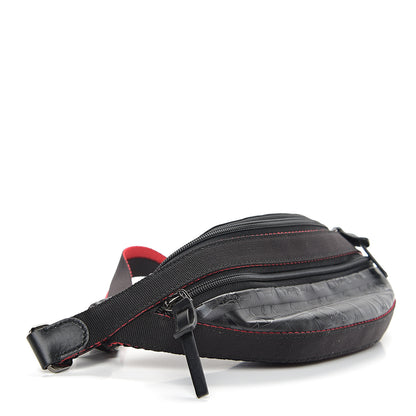 Christian Louboutin Calfskin Paris NYC Belt Bag Black 3 of 9