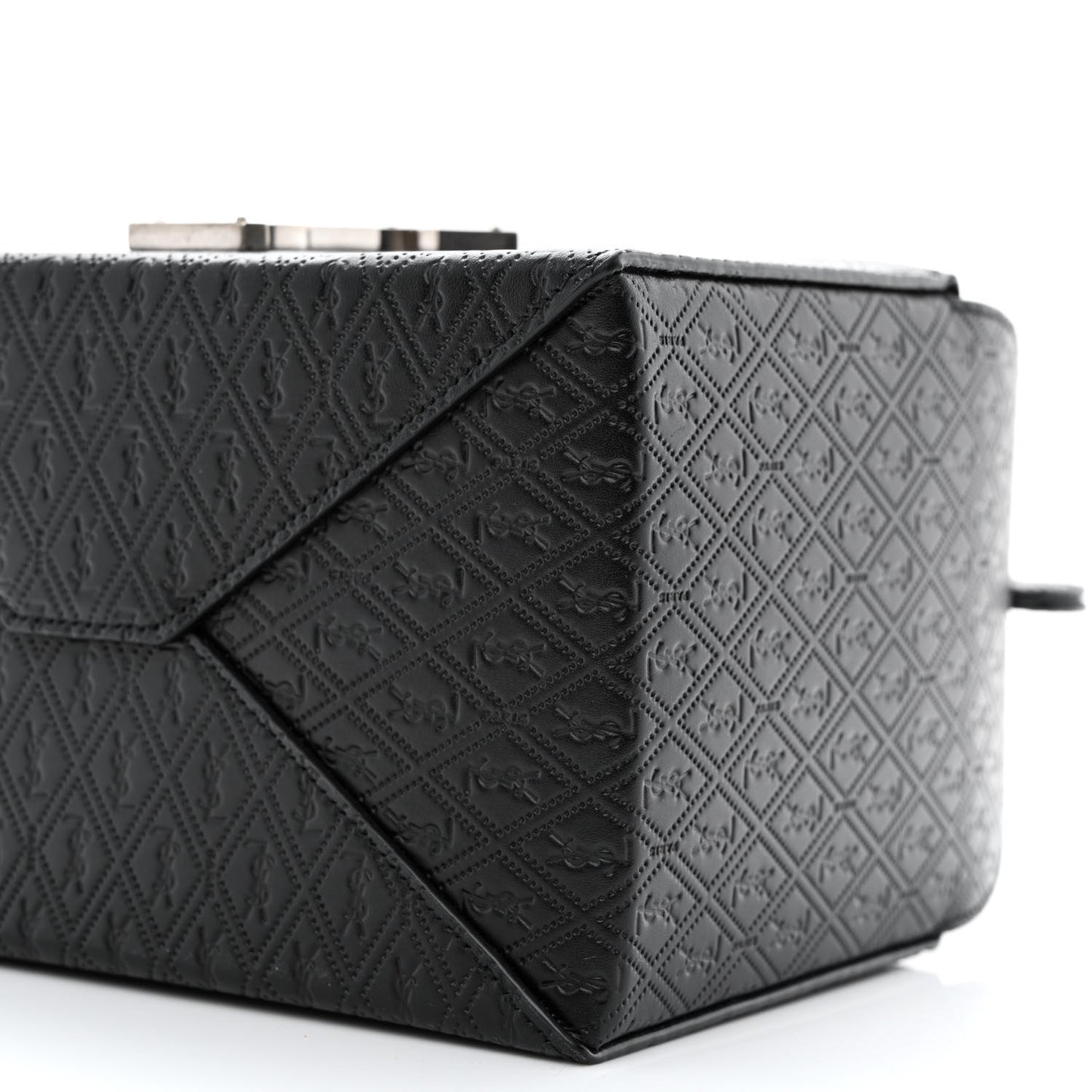 Calfskin Monogram Take Away Box Black