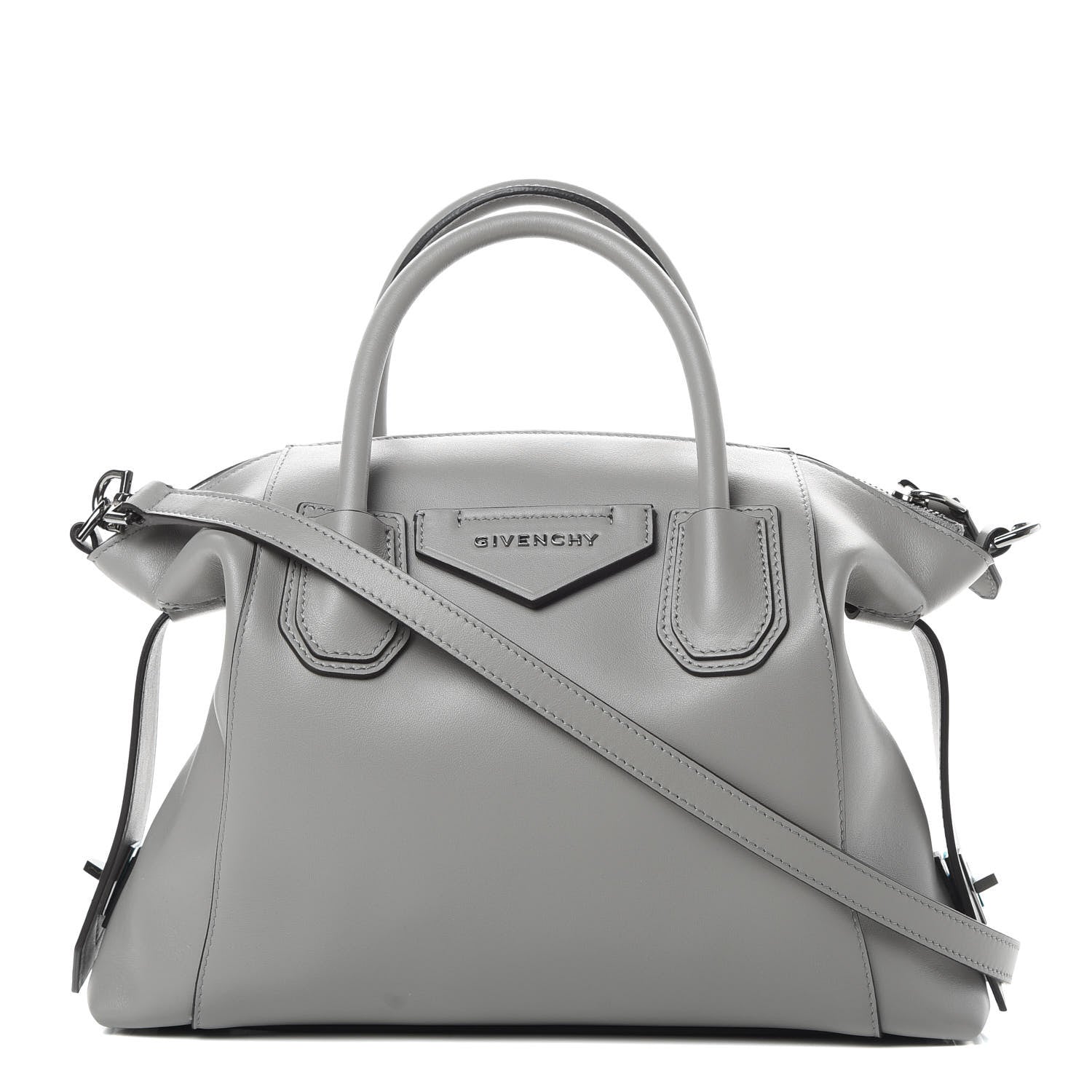 Givenchy Calfskin Small Soft Antigona Pearl Grey 1 of 10
