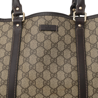 Gucci GG Plus Monogram Joy Vertical Tote Dark Brown 9 of 12