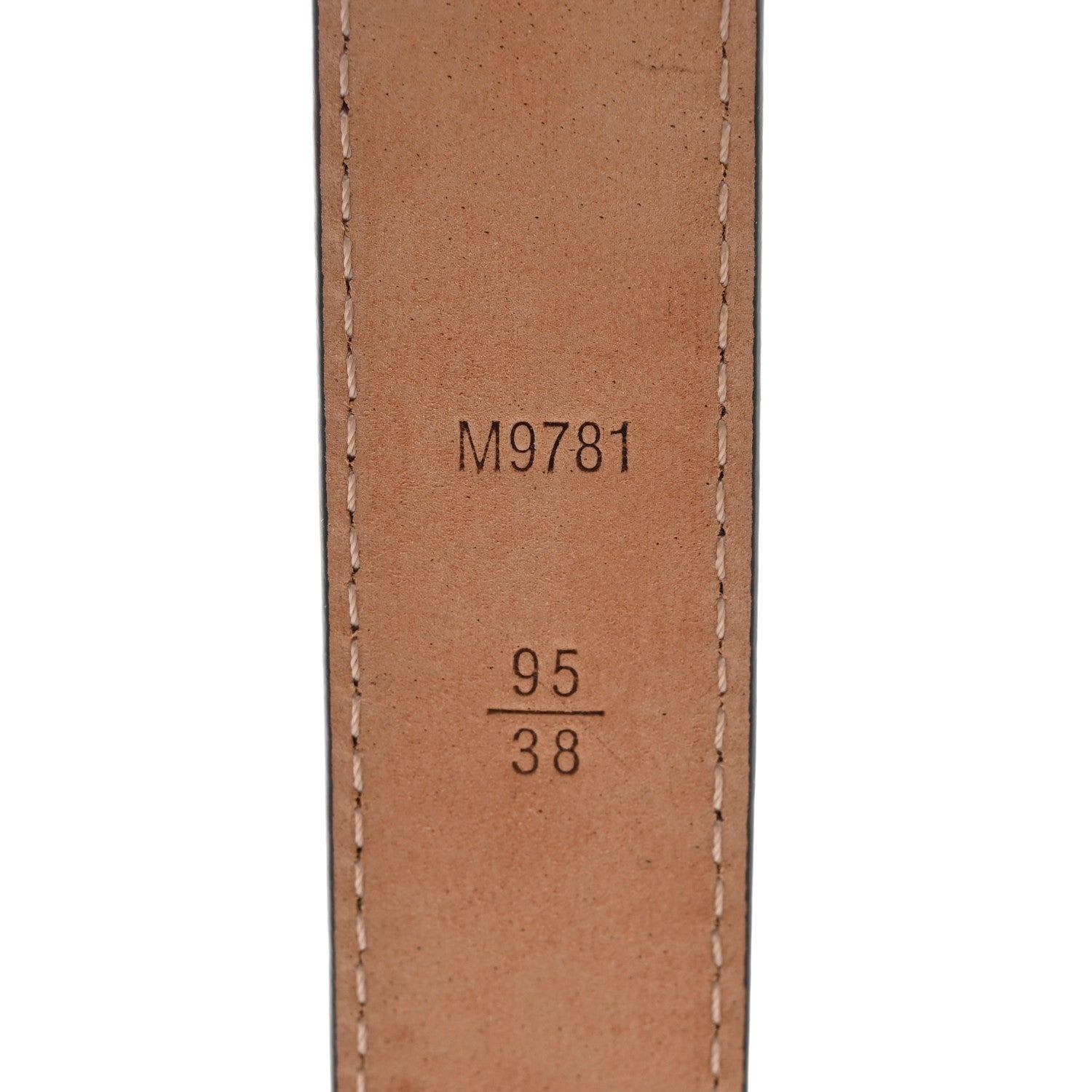 Louis Vuitton Mini Monogram 25mm LV Initiales Belt 95 38 6 of 12