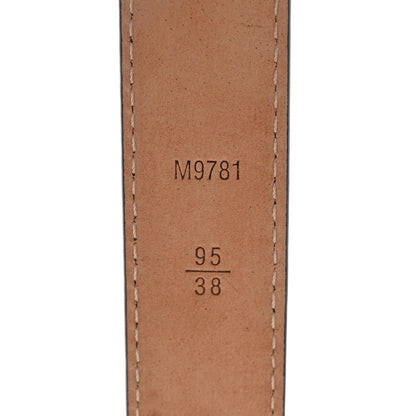 Louis Vuitton Mini Monogram 25mm LV Initiales Belt 95 38 6 of 12