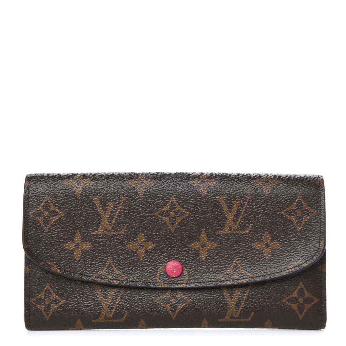 Monogram Emilie Wallet Hot Pink