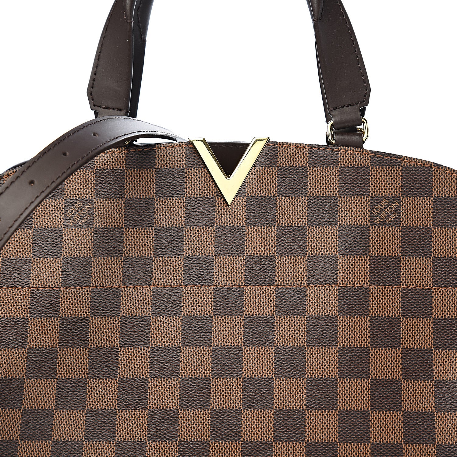 Louis Vuitton Damier Ebene Kensington Bowling Bag 15 of 16