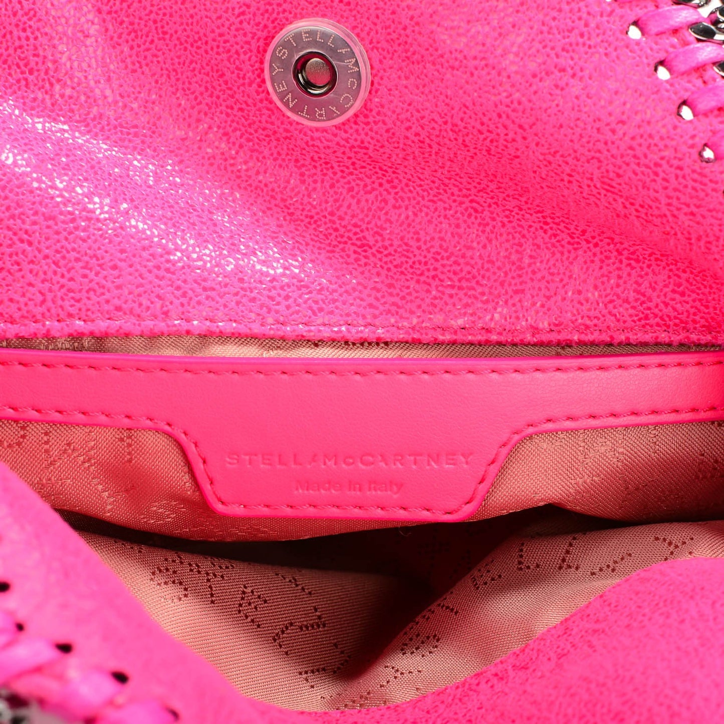 Shaggy Deer Tiny Falabella Tote Hot Pink