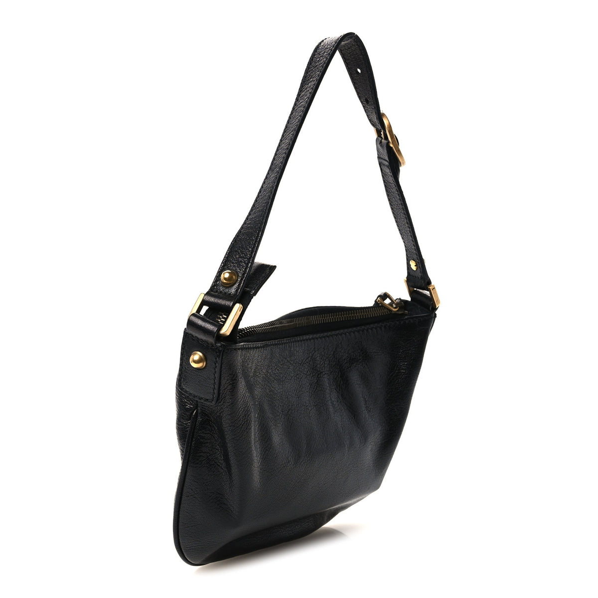 Gucci Calfskin Small Blondie Hobo Black 3 of 10
