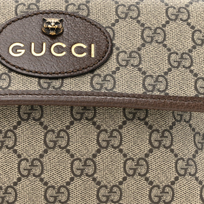 Gucci GG Supreme Monogram Neo Vintage Web Belt Bag Brown 8 of 11