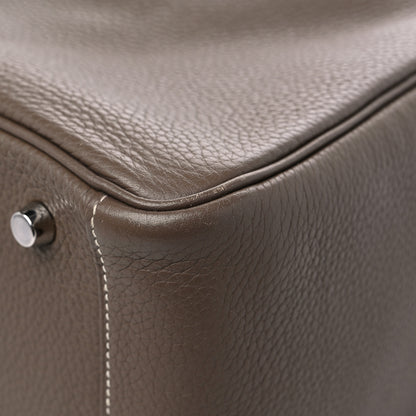 Hermes Taurillon Clemence Lindy 30 Etoupe 12 of 14