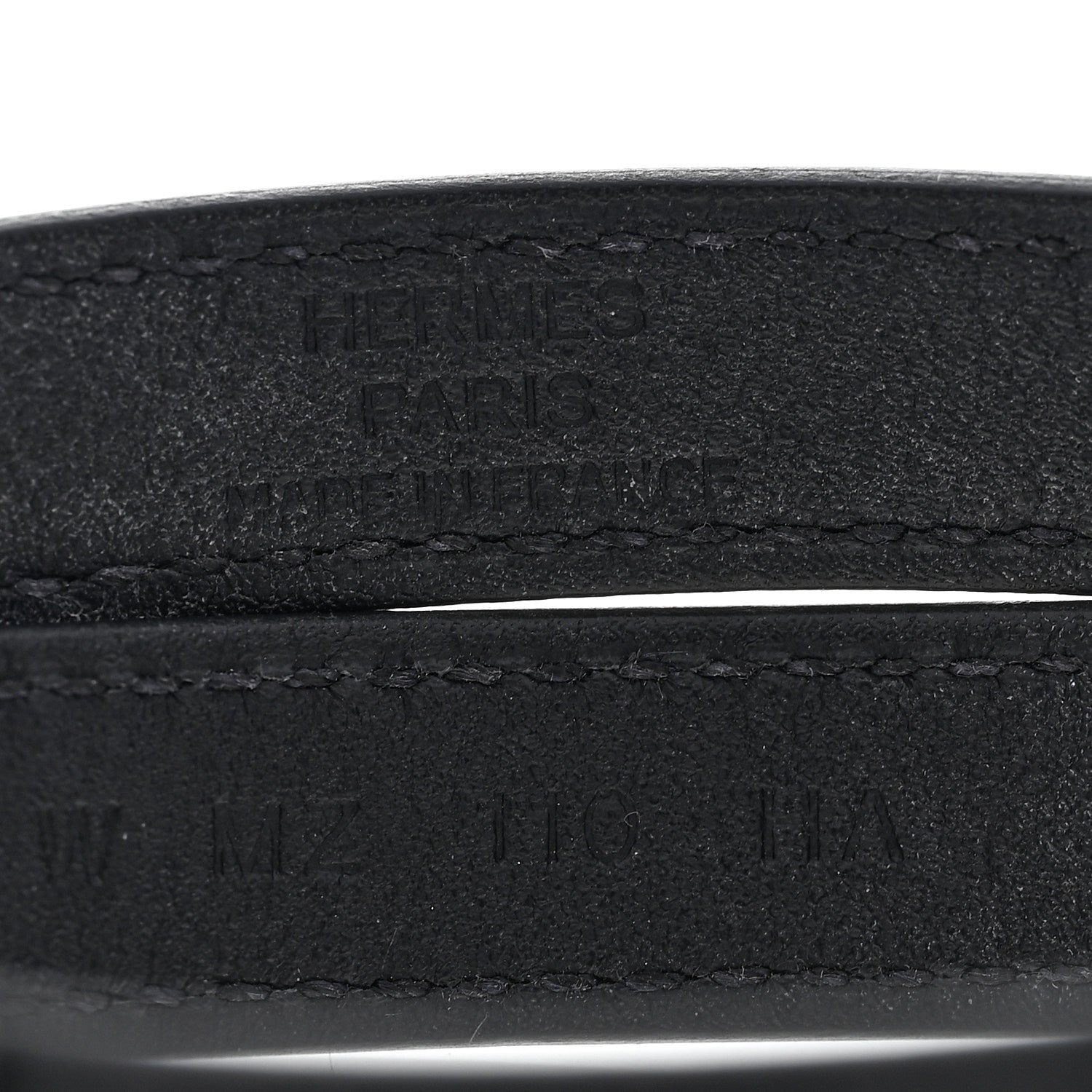 Hermes Chamkila Kelly Double Tour Bracelet T4 So Black 4 of 8