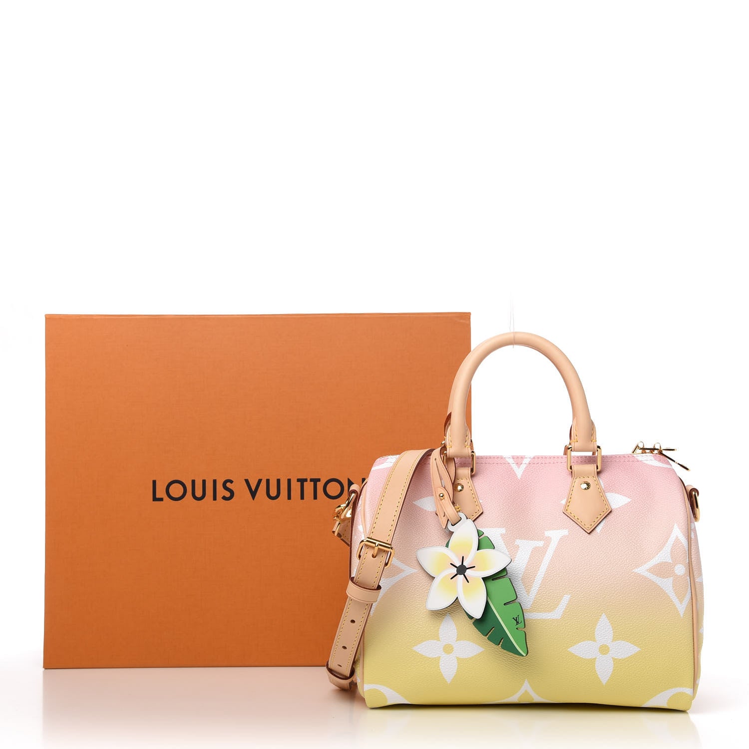 Louis Vuitton Monogram Giant By The Pool Speedy Bandouliere 25 Light Pink 11 of 11