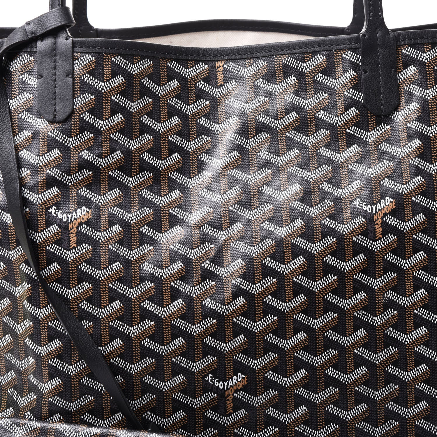 Goyard Goyardine Saint Louis GM Black 9 of 9
