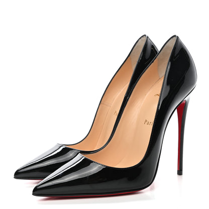 Christian Louboutin Patent So Kate 120 Pumps 39.5 Black 3 of 8