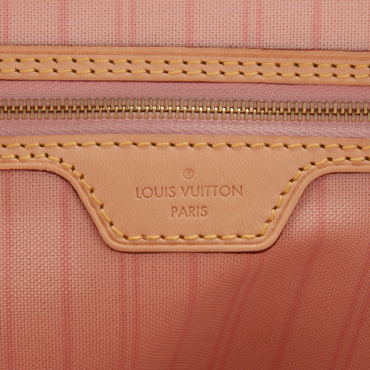 Louis Vuitton Damier Azur Delightful MM Pink 6 of 8
