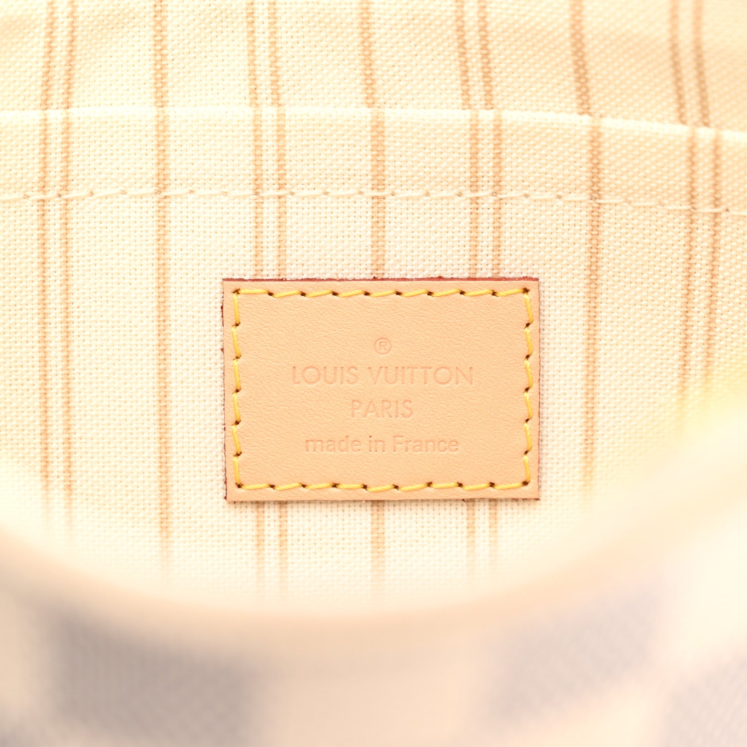 Louis Vuitton Damier Azur Neverfull MM GM Pochette 5 of 6