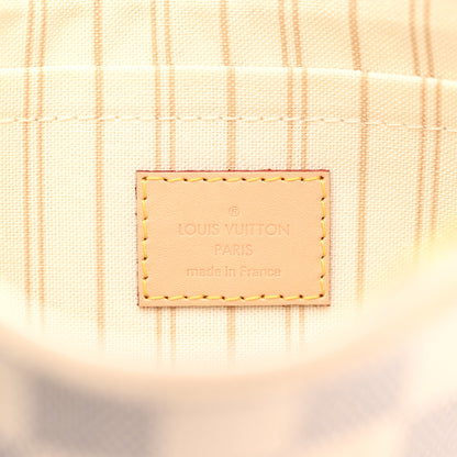 Louis Vuitton Damier Azur Neverfull MM GM Pochette 5 of 6