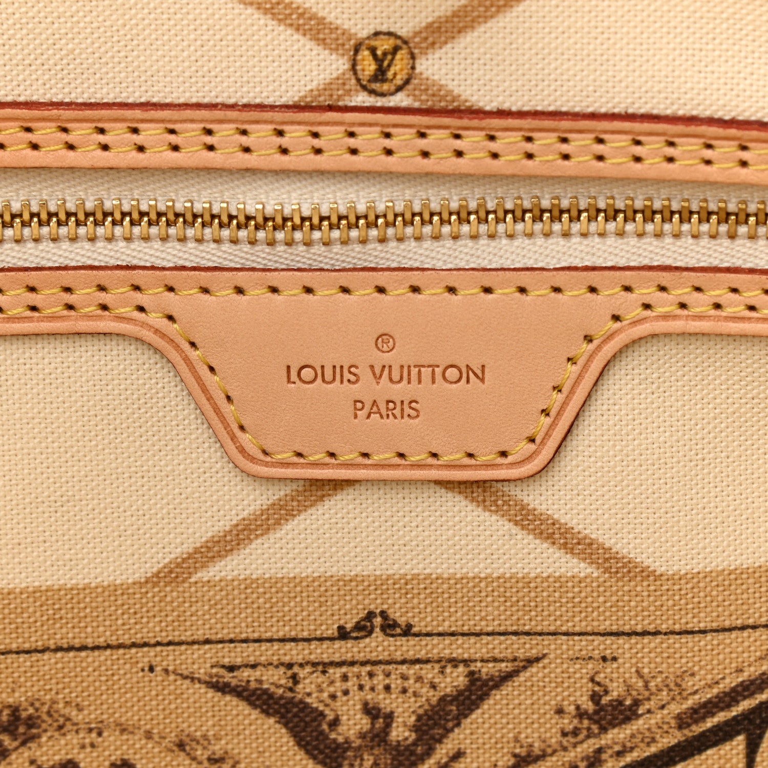 Louis Vuitton Damier Azur Summer Trunks Neo Neverfull MM 7 of 12