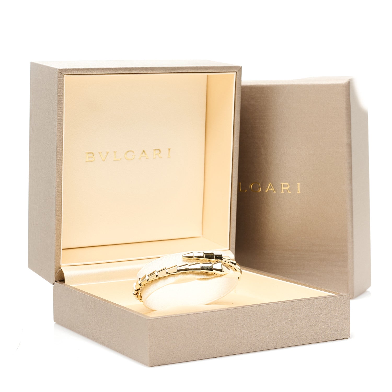 Bulgari 18K Yellow Gold Serpenti Viper Bracelet 15 4 of 4