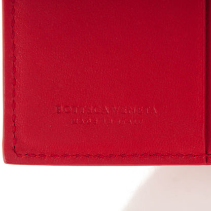 Bottega Veneta BOTTEGA VENETA Nappa Intrecciato Mini Wallet Fraise 6 of 8