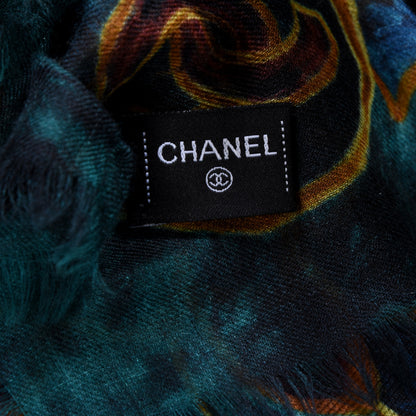 Chanel Cashmere CC Scarf Multicolor 4 of 4