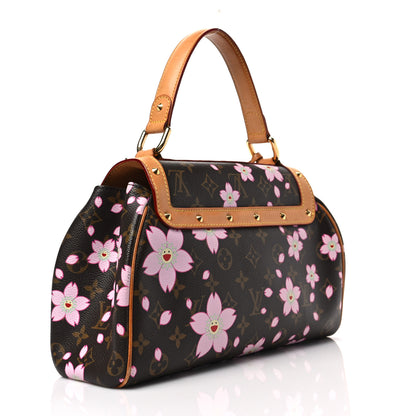 Louis Vuitton Monogram Cherry Blossom Sac Retro Bag Brown 3 of 11