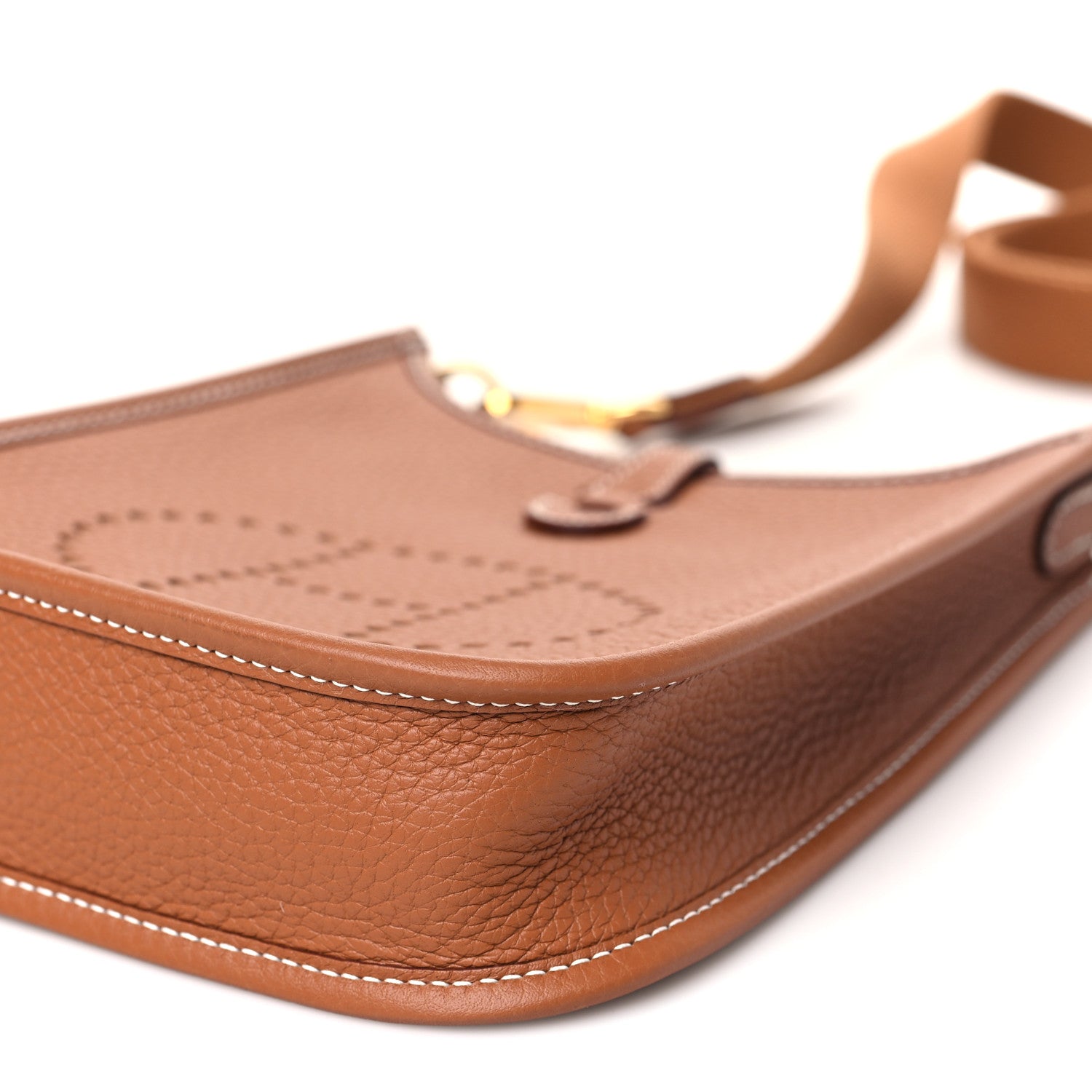 Hermes Taurillon Clemence Evelyne TPM Gold 10 of 11