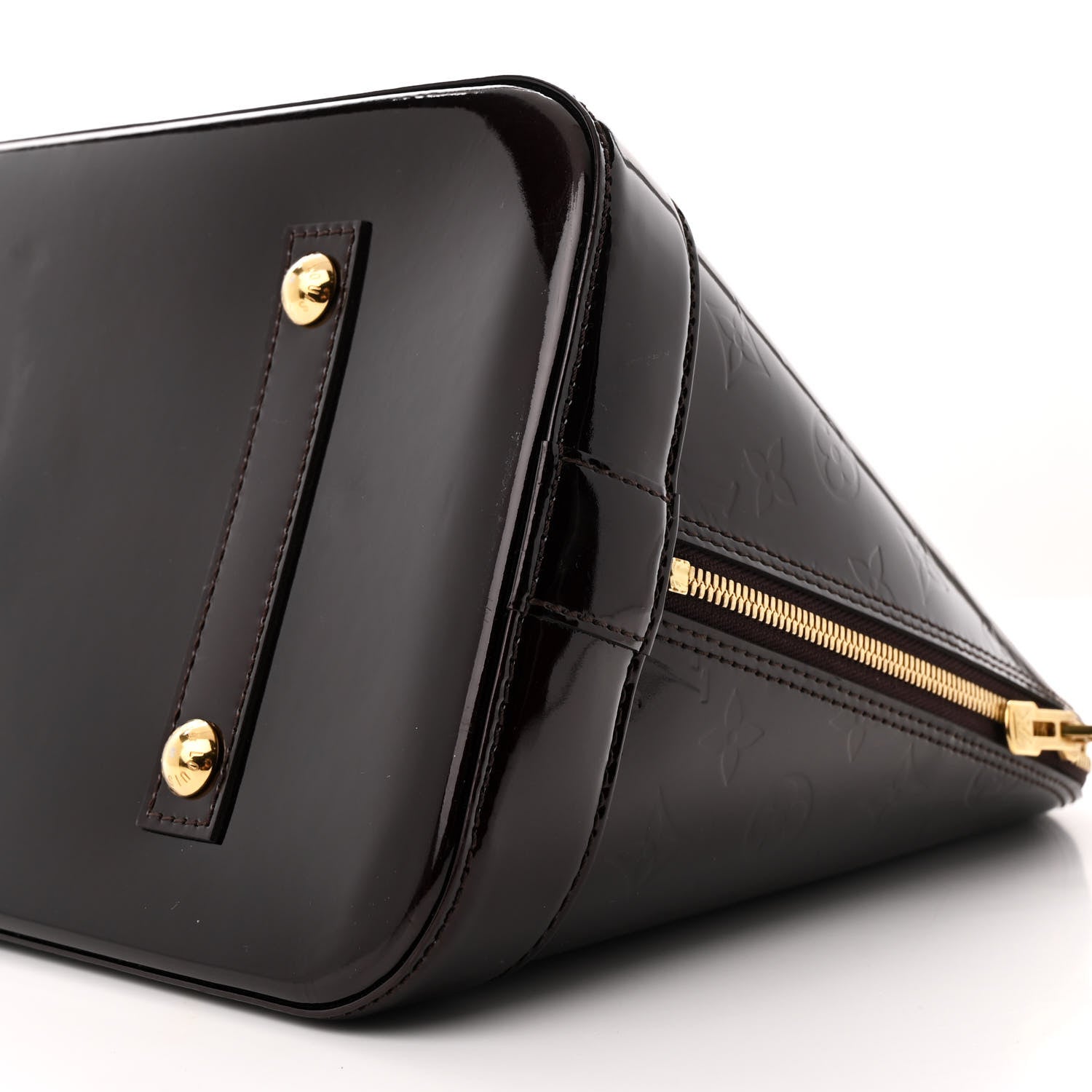 Louis Vuitton Vernis Alma GM Amarante 10 of 10