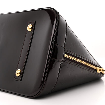 Louis Vuitton Vernis Alma GM Amarante 10 of 10