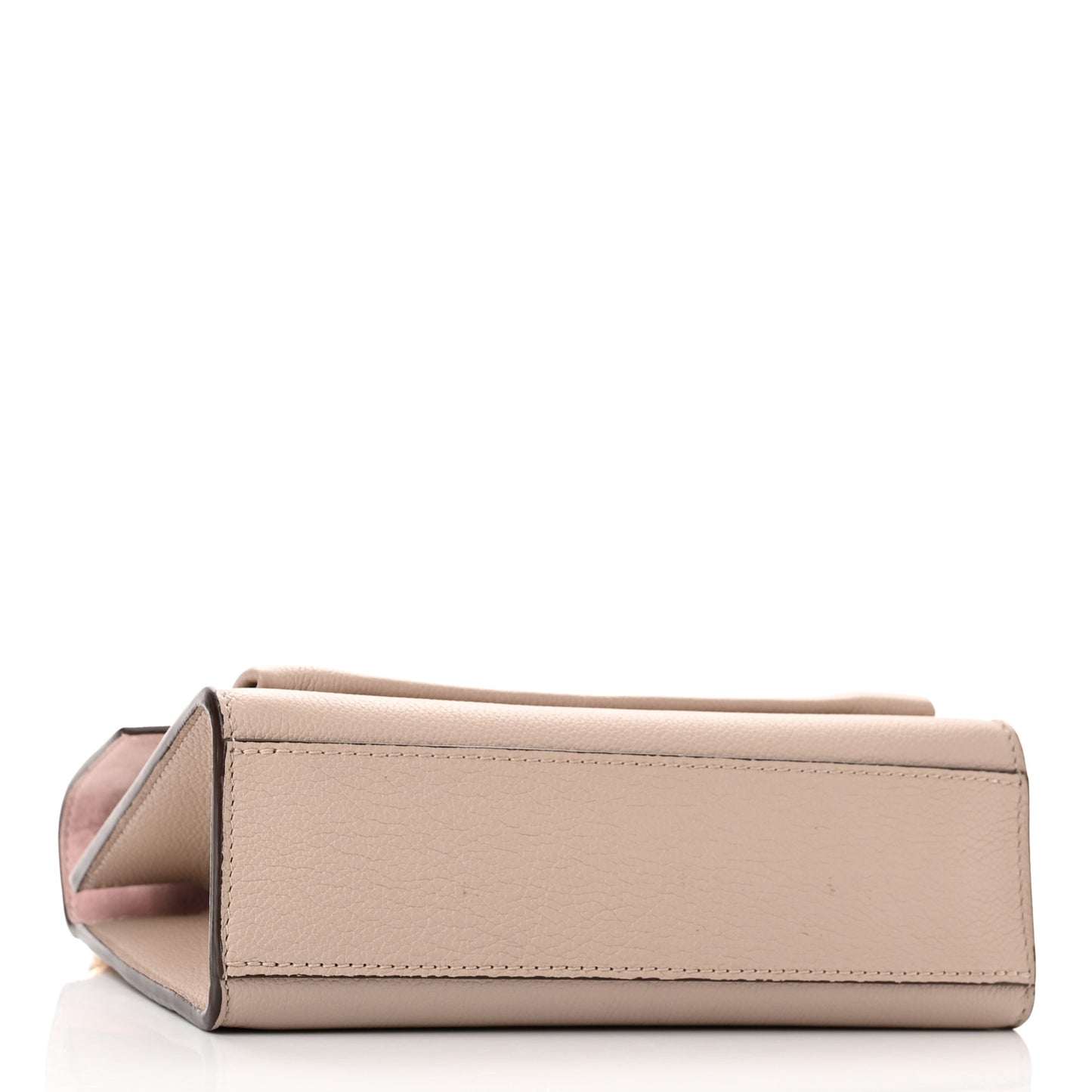 Soft Calfskin Mylockme Chain Bag BB Greige
