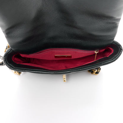 Chanel Lambskin Quilted Medium Chanel 19 Flap Black 5 of 10