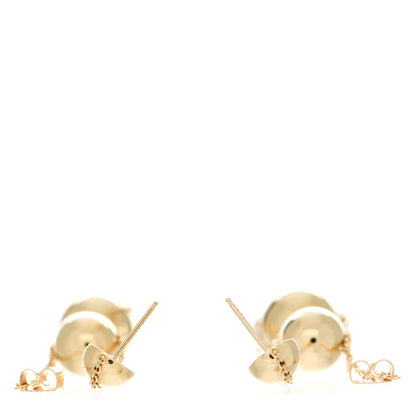 Tiffany 18K Yellow Gold HardWear Triple Drop Earrings 3 of 5