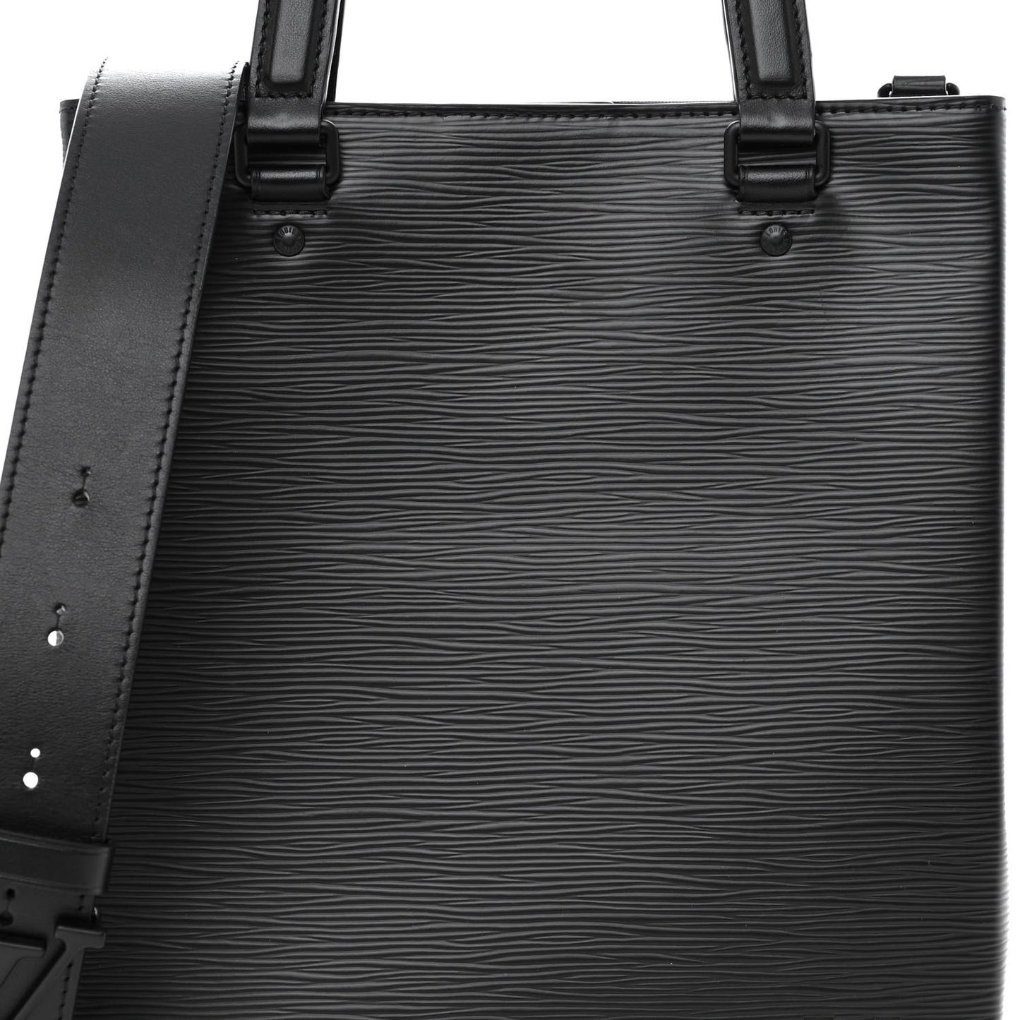 Epi Sac Plat Fold Bag Black