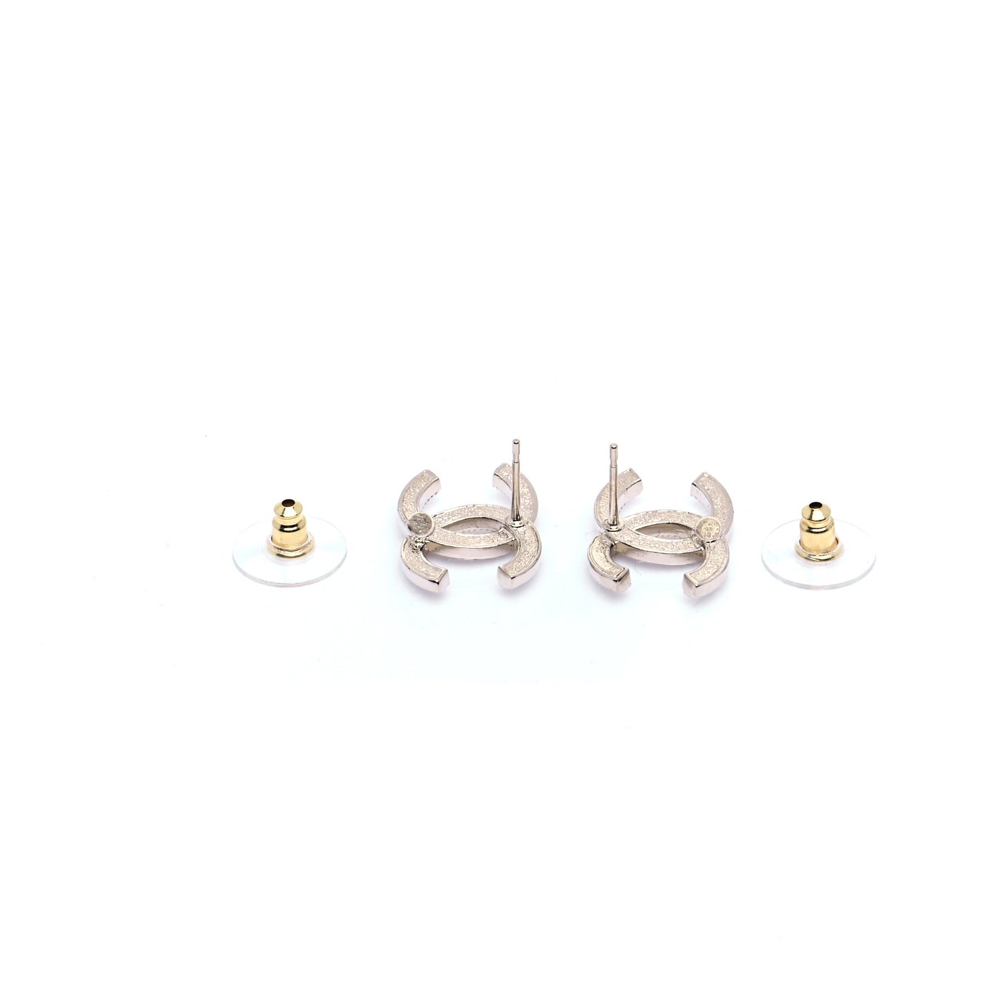 Crystal CC Earrings Gold