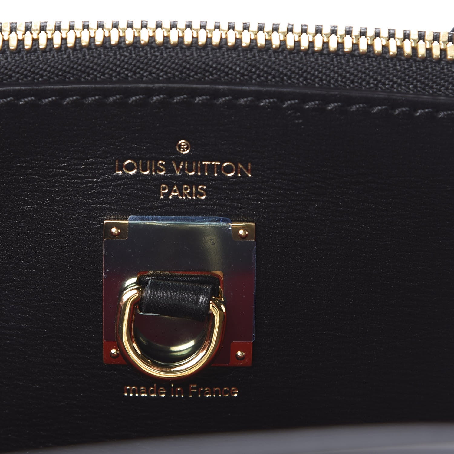 Louis Vuitton Calfskin City Steamer MM Rouge Black 6 of 14