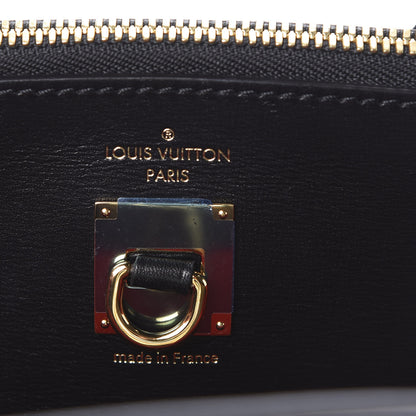 Louis Vuitton Calfskin City Steamer MM Rouge Black 6 of 14