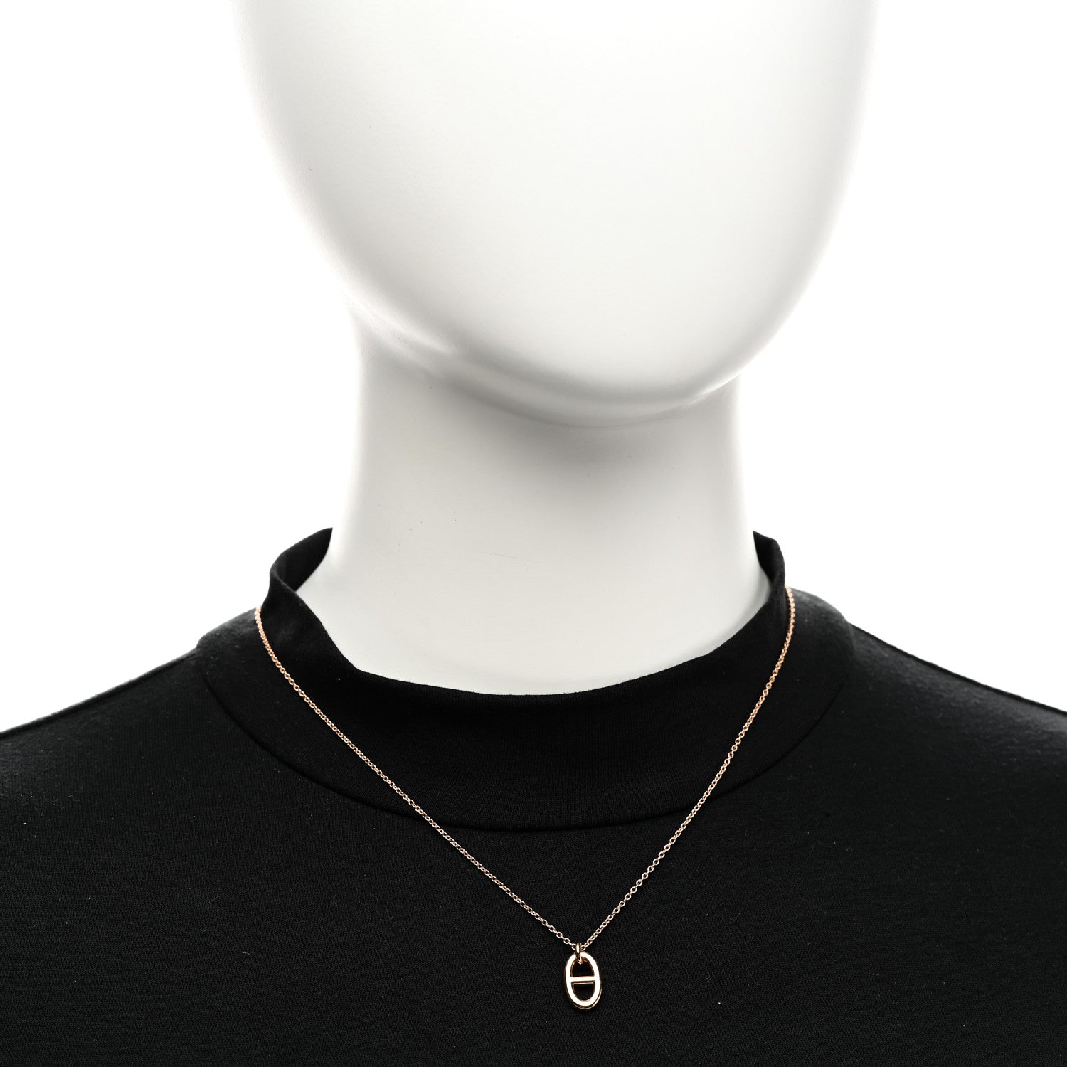 Hermes 18K Rose Gold PM Farandole Pendant Necklace 2 of 6