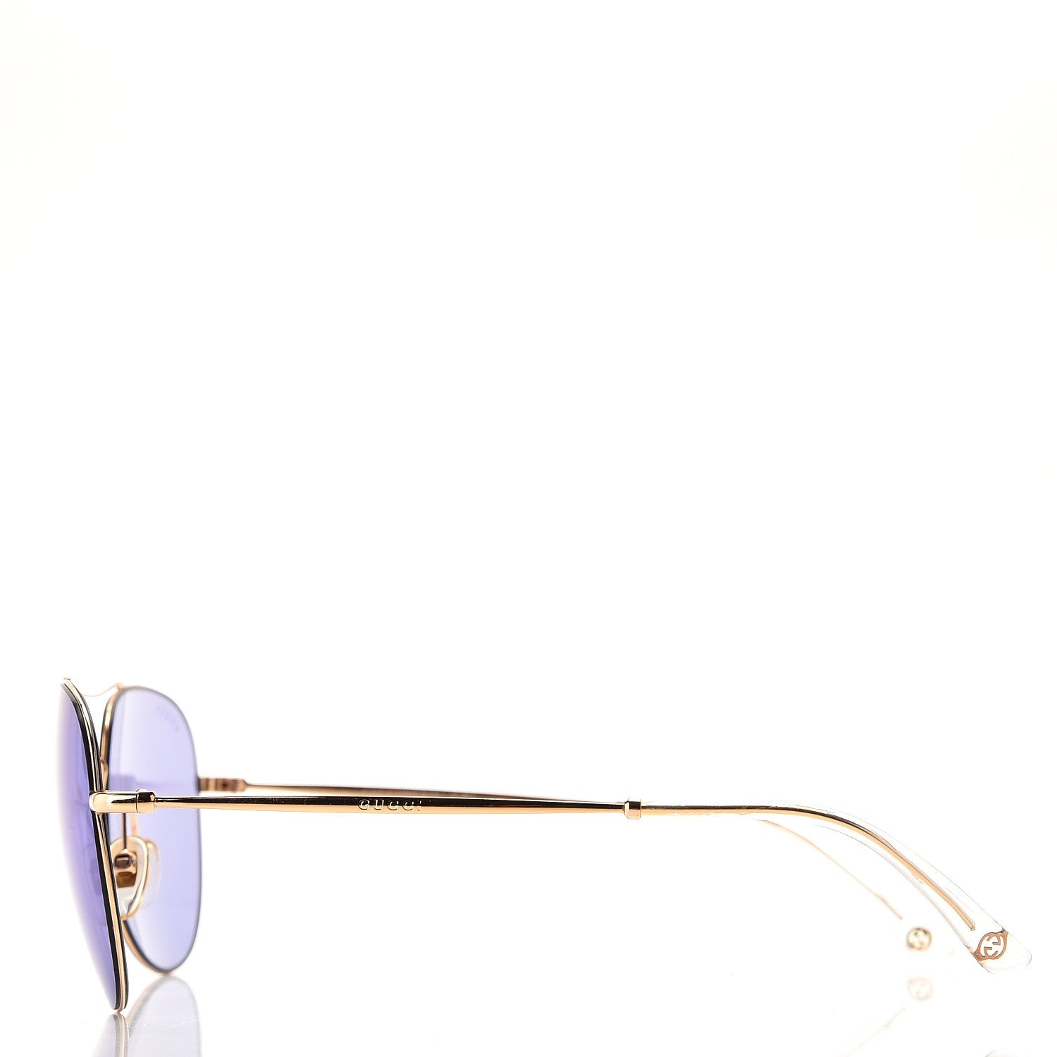 Gucci Aviator Sunglasses 2245/S Blue 3 of 8
