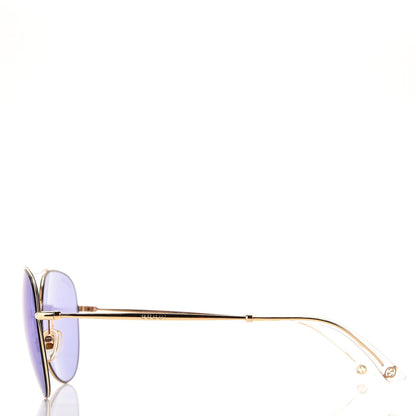 Gucci Aviator Sunglasses 2245/S Blue 3 of 8