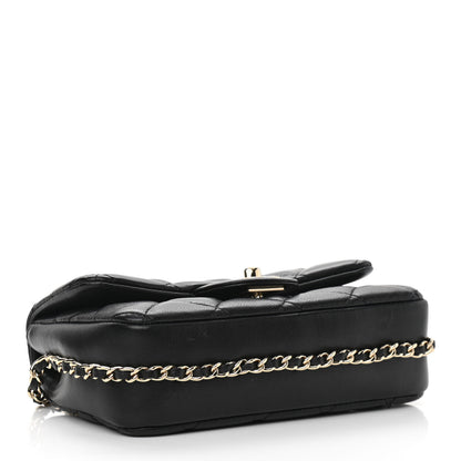 Chanel Lambskin Quilted Mini My Precious Flap Black 4 of 12