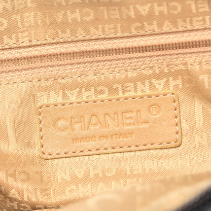 Chanel Lambskin Lax Accordion Hobo Black 8 of 10